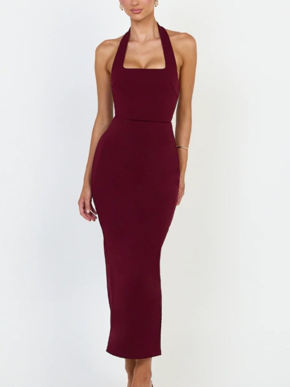 Showpo Holly Halter Midi Dress